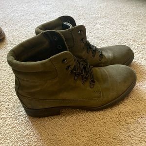 Steve Madden Army Green Bootie Size 9